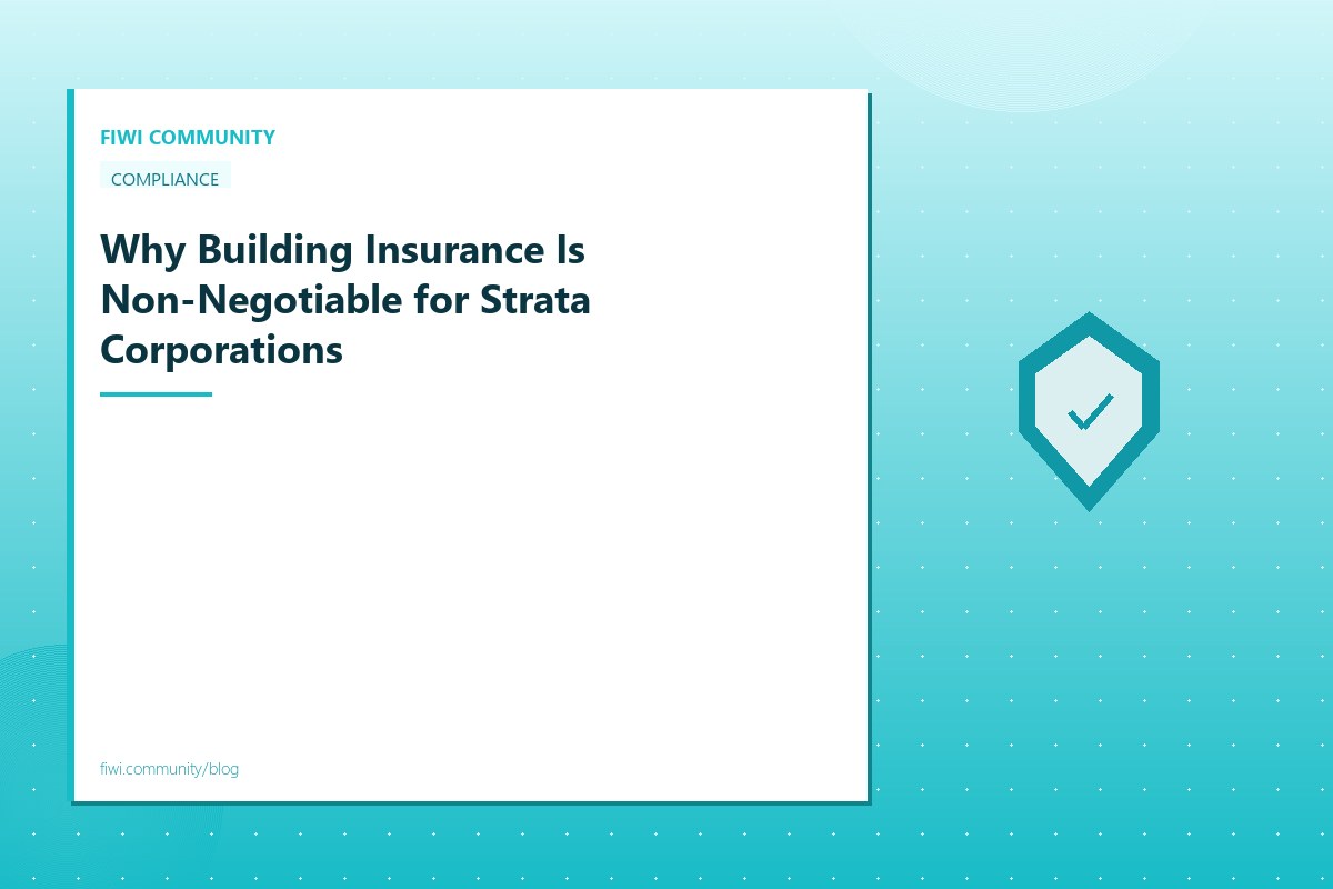 Building insurance documentation for Jamaican strata corporation compliance