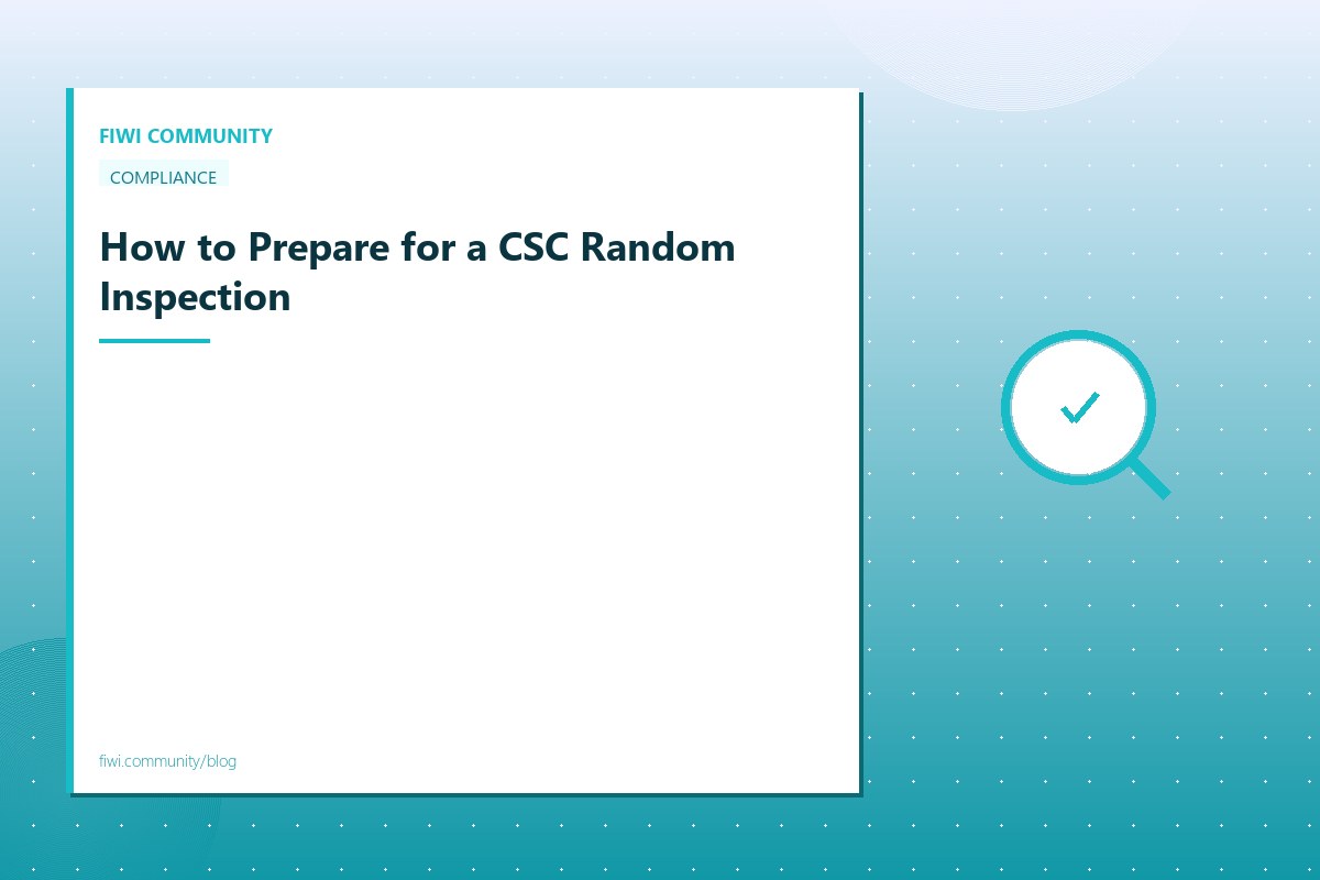 Strata corporation preparing documents for CSC compliance inspection